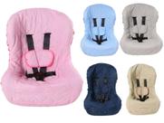 Capa Para Cadeirinha Carro Criança Bebe 2 Peças Algodão
