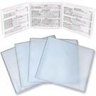 Capa para Cartas de Mahjong UTCGLAS 4 un. Transparente Fosca 16 x 13 cm