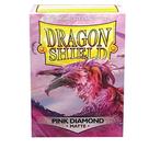 Capa para cartas Dragon Shield Matte Diamond Pink 100 quilates