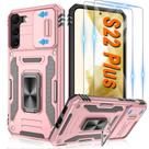 Capa para celular ATUMP Galaxy S22 Plus 6,6" à prova de choque em ouro rosa