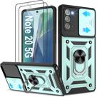 Capa para celular ATUMP Note 20 5G 6,7" verde à prova de choque