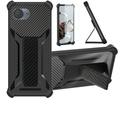 Capa para celular bojioderf NUU X7 Plus híbrida com suporte preta Capa para celular bojioderf NUU X7 Plus híbrida com suporte preta