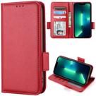 Capa para Celular bojioderf OnePlus 12 5G Flip Carteira Vermelha