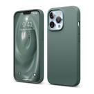 Capa para celular elago Liquid Silicone iPhone 13 Pro verde escuro