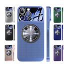 Capa para celular KeletiRug, galvanoplastia, dissipação de calor, iPhone 14 Pro Max, azul claro