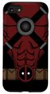 Capa para Celular Marvel Deadpool iPhone SE 2020 7 8 Capa para Celular Marvel Deadpool iPhone SE 2020 7 8