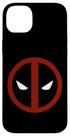 Capa para Celular Marvel Deadpool Logo Minimalista iPhone 14 Plus Capa para Celular Marvel Deadpool Logo Minimalista iPhone 14 Plus
