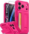 Capa para celular Oneagle iPhone 17 Pro Wallet RFID Kickstand