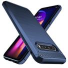 Capa para celular Osophter LG V60 ThinQ TPU à prova de choque (azul)