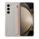 Capa para celular SAMSUNG Galaxy Z Fold5 Slim S Pen com suporte Sand