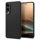 Capa para celular Spigen Liquid Air para Galaxy S25 Edge Matte Black
