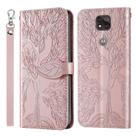 Capa para celular TIPOYOROO Moto G Power 2021 6,6" em couro PU