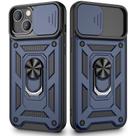 Capa para celular VEGO iPhone 13 6.1" Blue Ring Kickstand
