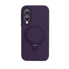 Capa para Celular ZERODAMAGE SAHARA Galaxy S25 Edge Roxa