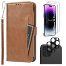 Capa para Celular ZERODAMAGE SAHARA iPhone 14 Pro 6,1" Kit Completo