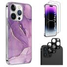 Capa para Celular ZERODAMAGE Sahara iPhone 14 Pro Marble Bundle