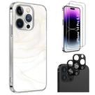 Capa para Celular ZERODAMAGE SAHARA iPhone 14 Pro Marble Kit