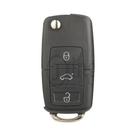 Capa Para Chave Remota De Carro VW VVDI XKB501EN 3 Botões Jingyuqin Sem Lâmina Sem Suporte Para