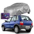 Capa Para Cobrir Carro Fiat Uno Impermeável AntiUv com Forro Central