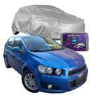 Capa Para Cobrir Carro Sonic Hatch Impermeável Com Forro Central Capa Para Cobrir Carro Sonic Hatch Impermeável Com Forro Central