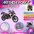 Capa para Cobrir Moto BMW F800gs 100% Forrada Forro Total Armada Force 100% Impermeável Forro Total Protege Sol Chuva Poeira Lona Proteção Automotiva