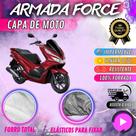 Capa para Cobrir Moto HONDA PCX 100% Forrada Forro Total Armada Force 100% Impermeável Forro Total Protege Sol Chuva Poeira Lona Proteção Automotiva