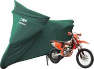 Capa Para Cobrir Moto KTM 350 SX-F Alta Durabilidade Capa Para Cobrir Moto KTM 350 SX-F Alta Durabilidade