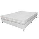 Capa para Colchão Casal Branca em Malha 100% Algodão Alta Gramatura 160 g/m² Arrumadinho Enxovais