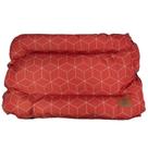 Capa Para Colchonete Cama Mabuu Pet - Linhas Geométricas Vermelha - Tam G