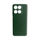 Capa Para Edge 70 Fusion / Fusion + Plus Capinha Aveludada Cor:Verde-Militar