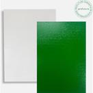 Capa para Encadernação A4 50 Cristal + 50 Verde KIT Prolam
