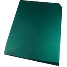 Capa para encadernação Ofício Verde PP Couro 0,30mm 100un