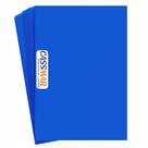 Capa para Encadernação PVC A4 Azul Royal Fundo camurça 100un