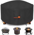 Capa para Fire Pit Dalema Redonda 107 cm de diâmetro x 61 cm de altura, impermeável Capa para Fire Pit Dalema Redonda 107 cm de diâmetro x 61 cm de altura, impermeável