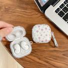Capa para Fone de Ouvido Flores compatível com Samsung Buds