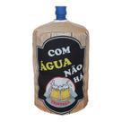 Capa Para Galão de Água 20 Litros Invertido Frase Com Água Não Há Tristeza Novadecora