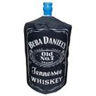 Capa Para Galão de Água 20 Litros Invertido Preto Bebida Jack Daniels Novadecora