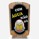 Capa Para Galão de Água Com Água Não Há Tristeza 20 Litros Novadecora