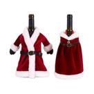 Capa Para Garrafa De Vinho Feliz Natal 2024, Decorações De Natal Para Casa, Ornamento De Ano Novo