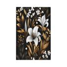 Capa para interruptor Oilbiexn com estampa floral rústica, 1 módulo, cega Capa para interruptor Oilbiexn com estampa floral rústica, 1 módulo, cega