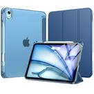 Capa para iPad Air 11" MoKo M3/M2 2025, fina, dobrável em três partes, azul marinho