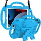 Capa para iPad LTROP Kids para iPad de 9ª, 8ª e 7ª geração 10.2 azul