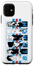 Capa para iPhone 11 Bleach Anime 5 Quadros de Personagens Capa para iPhone 11 Bleach Anime 5 Quadros de Personagens