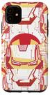 Capa para iPhone 11 Marvel Homem de Ferro Tony Stark com Capacete Dividido