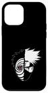 Capa para iPhone 12 Mini Naruto Kakashi Tobi Rosto Dividido