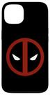 Capa para iPhone 13 Marvel Deadpool com Logo Minimalista Capa para iPhone 13 Marvel Deadpool com Logo Minimalista