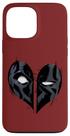 Capa para iPhone 13 Pro Max Marvel Deadpool Coração