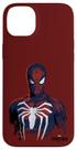 Capa para iPhone 14 Plus Marvel Homem-Aranha Retrato Pintado Capa para iPhone 14 Plus Marvel Homem-Aranha Retrato Pintado