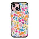 Capa para iPhone 15 Case Tify Impact - Estampa Floral Transparente