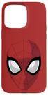 Capa para iPhone 15 Pro Max Marvel com Rosto do Homem-Aranha